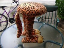 Okay LSU-Bound Students -- Tiger Feet (And Tail) Cushioned Stool in Kingwood, Texas